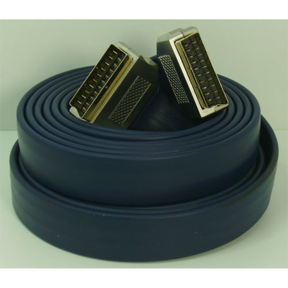 CORDON PERITEL M > M CABLE PLAT 5 MÈTRES