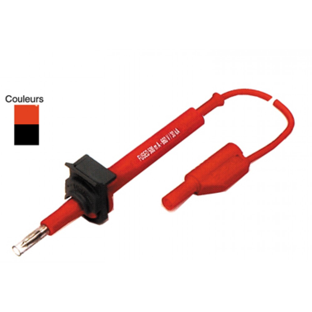 CORDON DE MESURE PROTEGE ROUGE IP2X