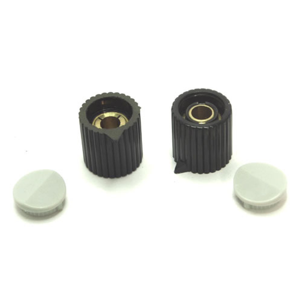 BOUTON AXE 6MM A VIS 18X20MM LOT DE 2 P