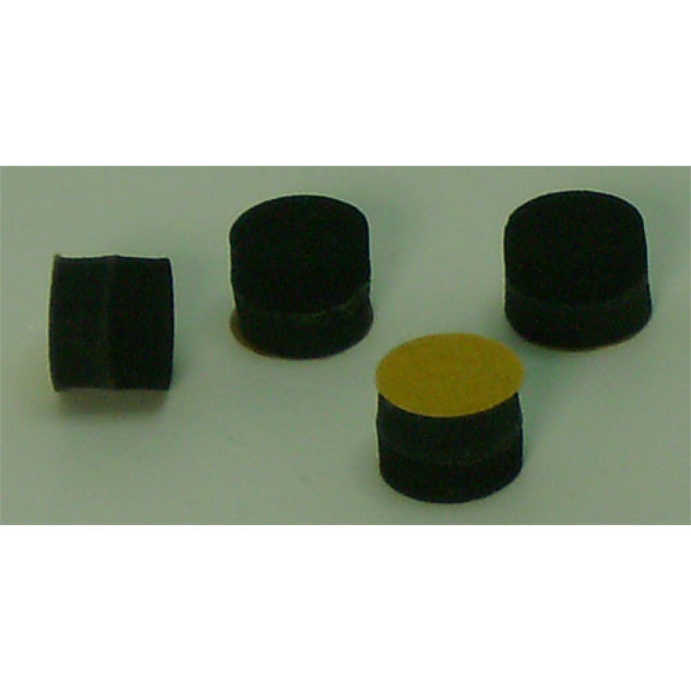 PIED MOUSSE ADHESIF 10 X 8MM  100 PIÈCES