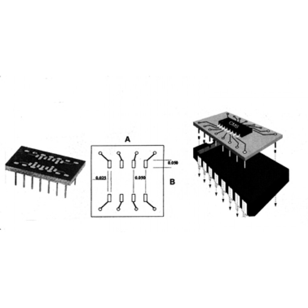 ADAPTATEUR DIL/CMS 40 BROCHES