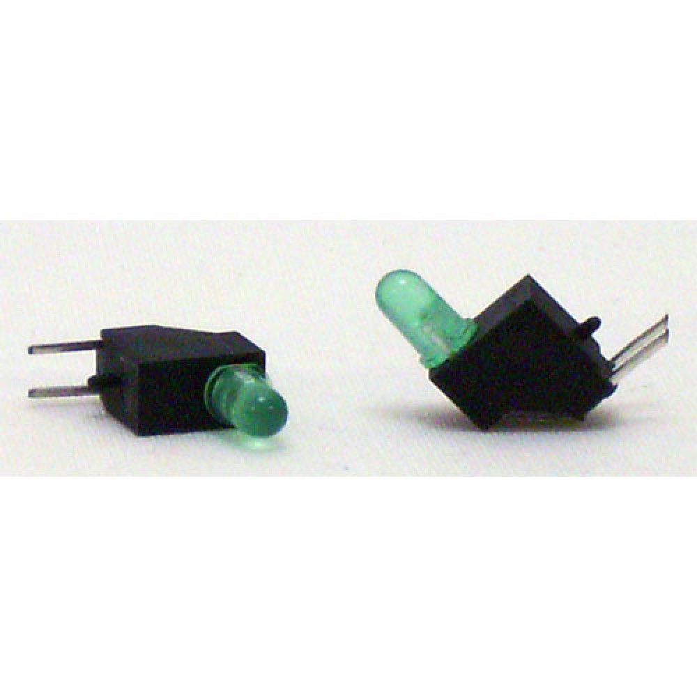 VOYANT LED 3MM VERTE --- LOT 25 PIECES