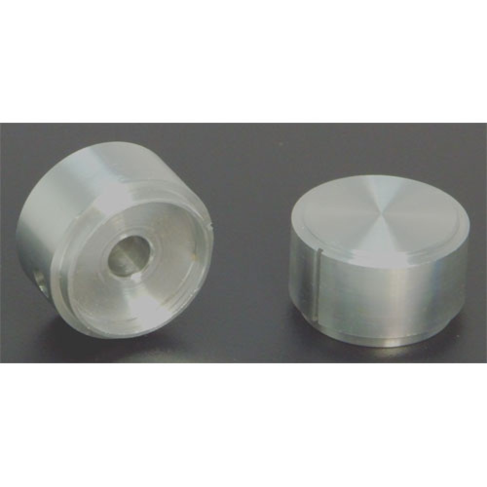 BOUTON AXE 6MM A VIS 25X15MM LOT DE 2 P