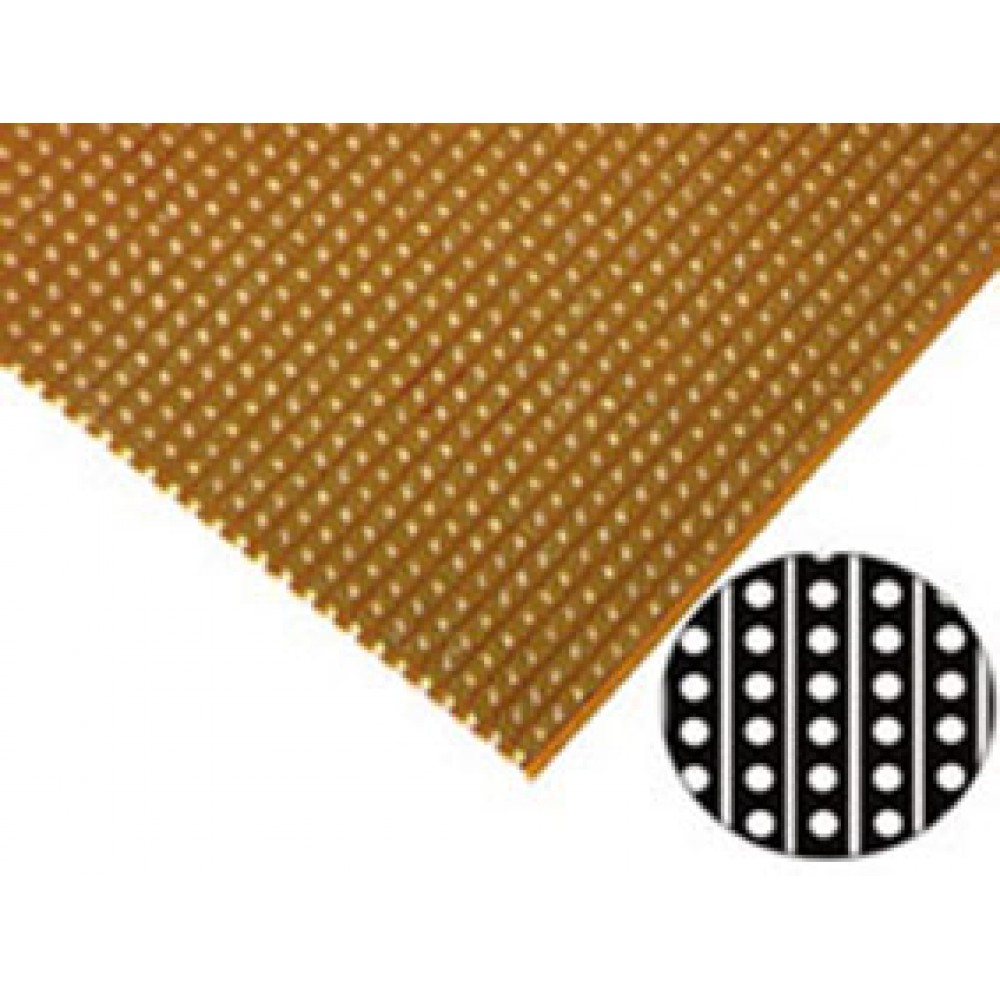 PLAQUE D  ESSAI A BANDE BAKELITE 100X200