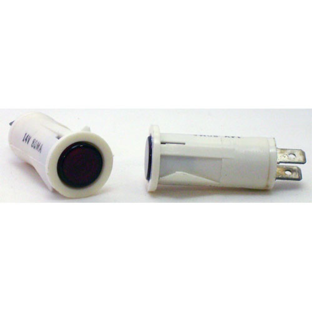 VOYANT ROND 14V/80MA ROUGE -- 2 PIECES