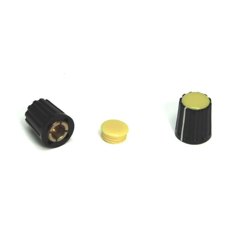 BOUTON AXE 6MM A VIS 15X18MM LOT DE 2 P