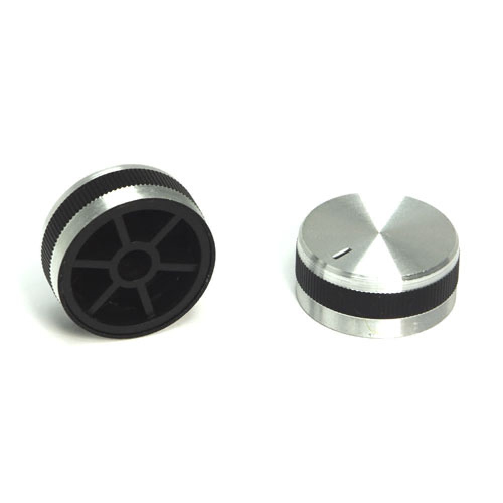 BOUTON AXE 6MM AUTO-SERRANT 28X12MM 2P