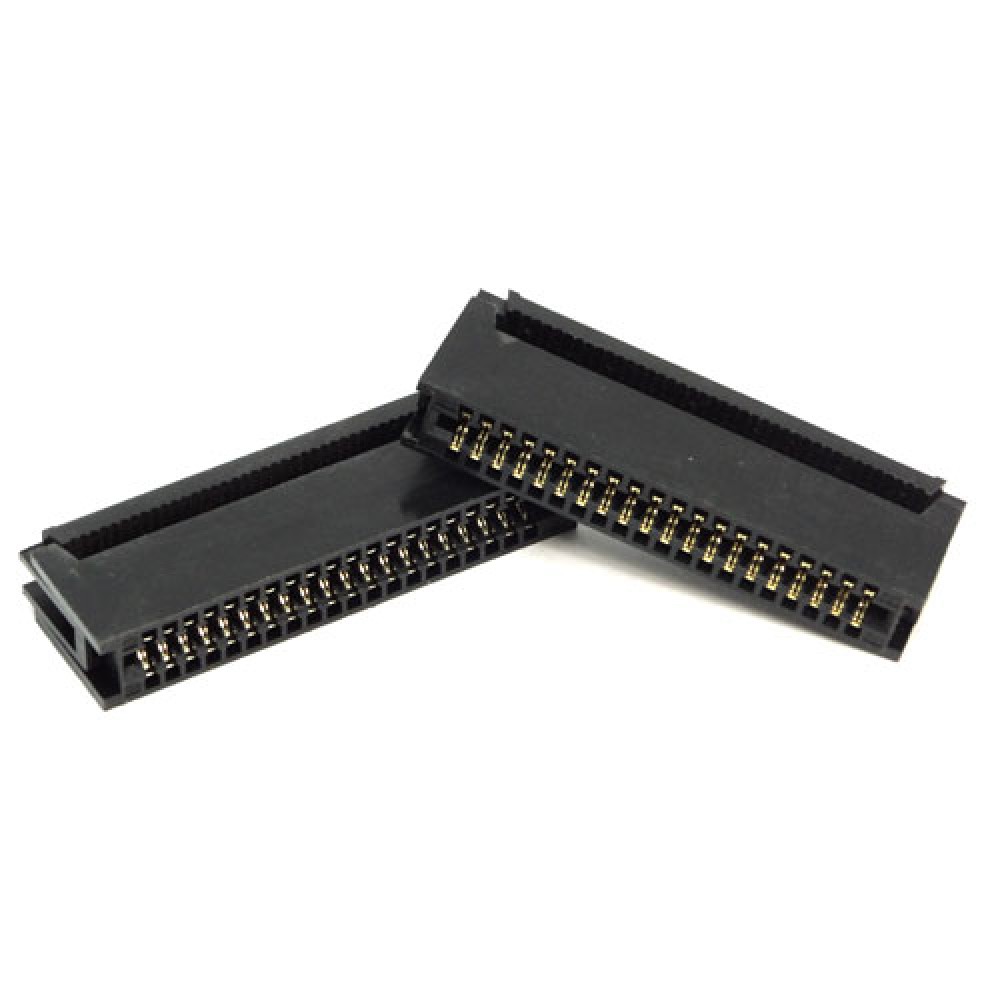 CONNECTEUR HE9 FEM.A SERTIR 2X20PTS 2-54