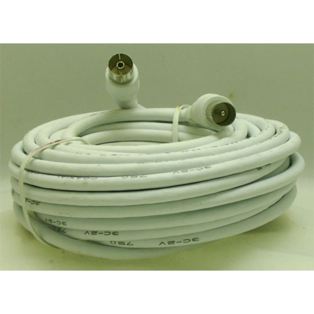 CORDON COAXIAL MALE/FEM. 9,52MM/10 M