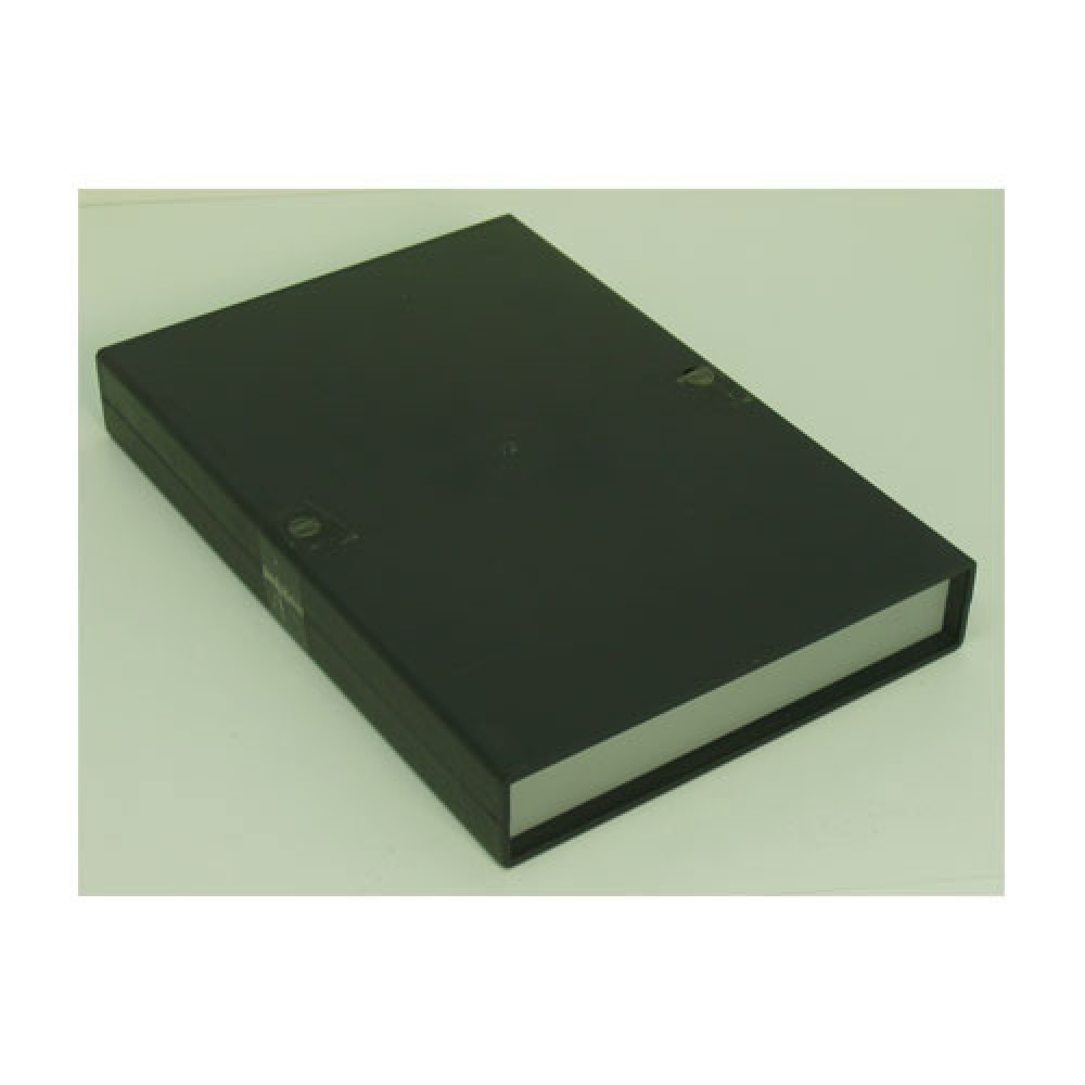 COFFRET PLASTIQUE NOIR 105X58X173MM 2 P