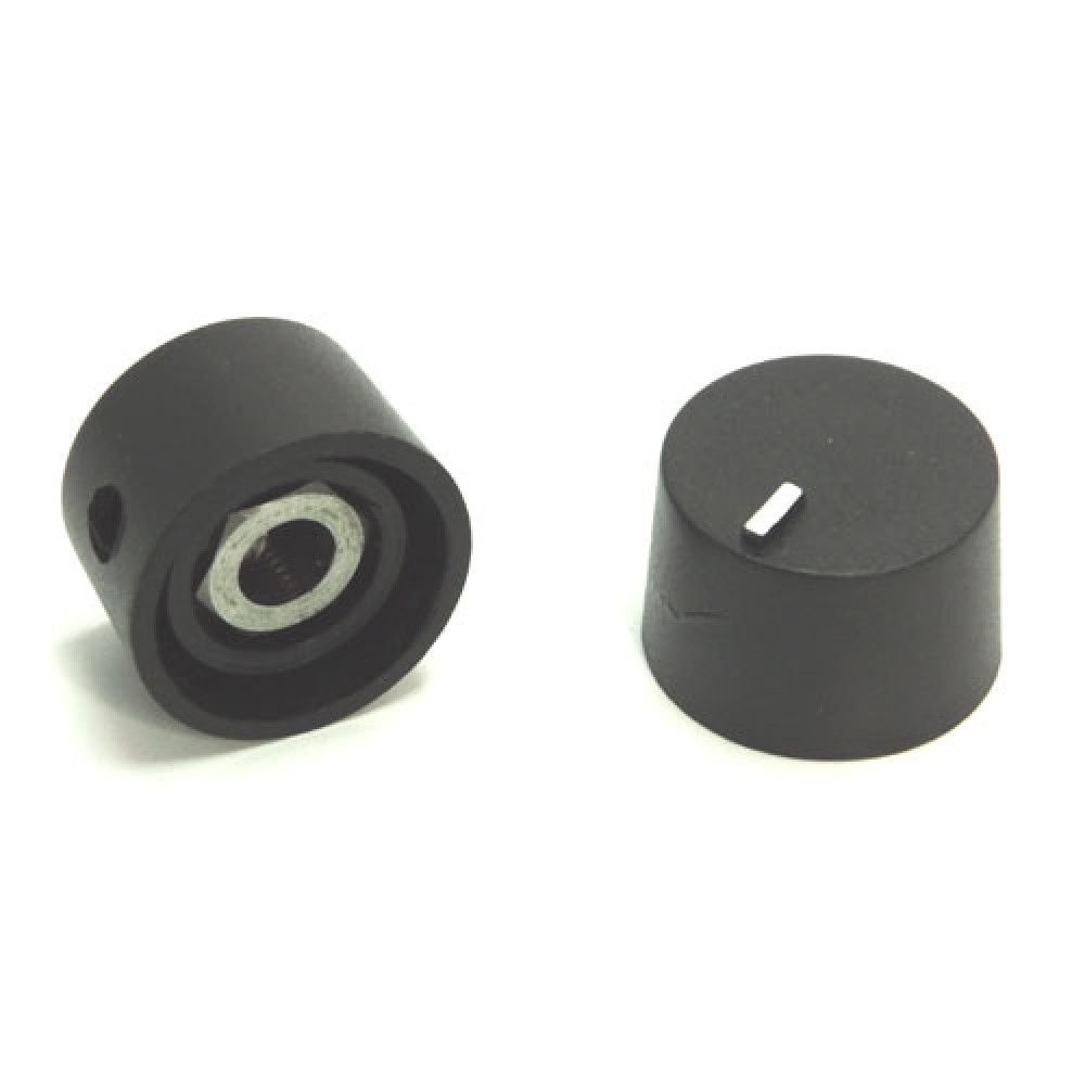 BOUTON AXE 6MM A VIS 21X14MM LOT DE 2 P