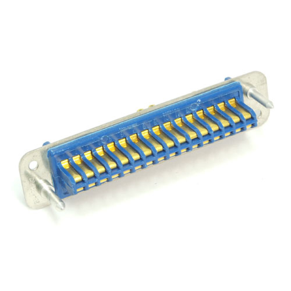 CONNECTEUR MALE>>COSSES 2X16PTS -5A-750V