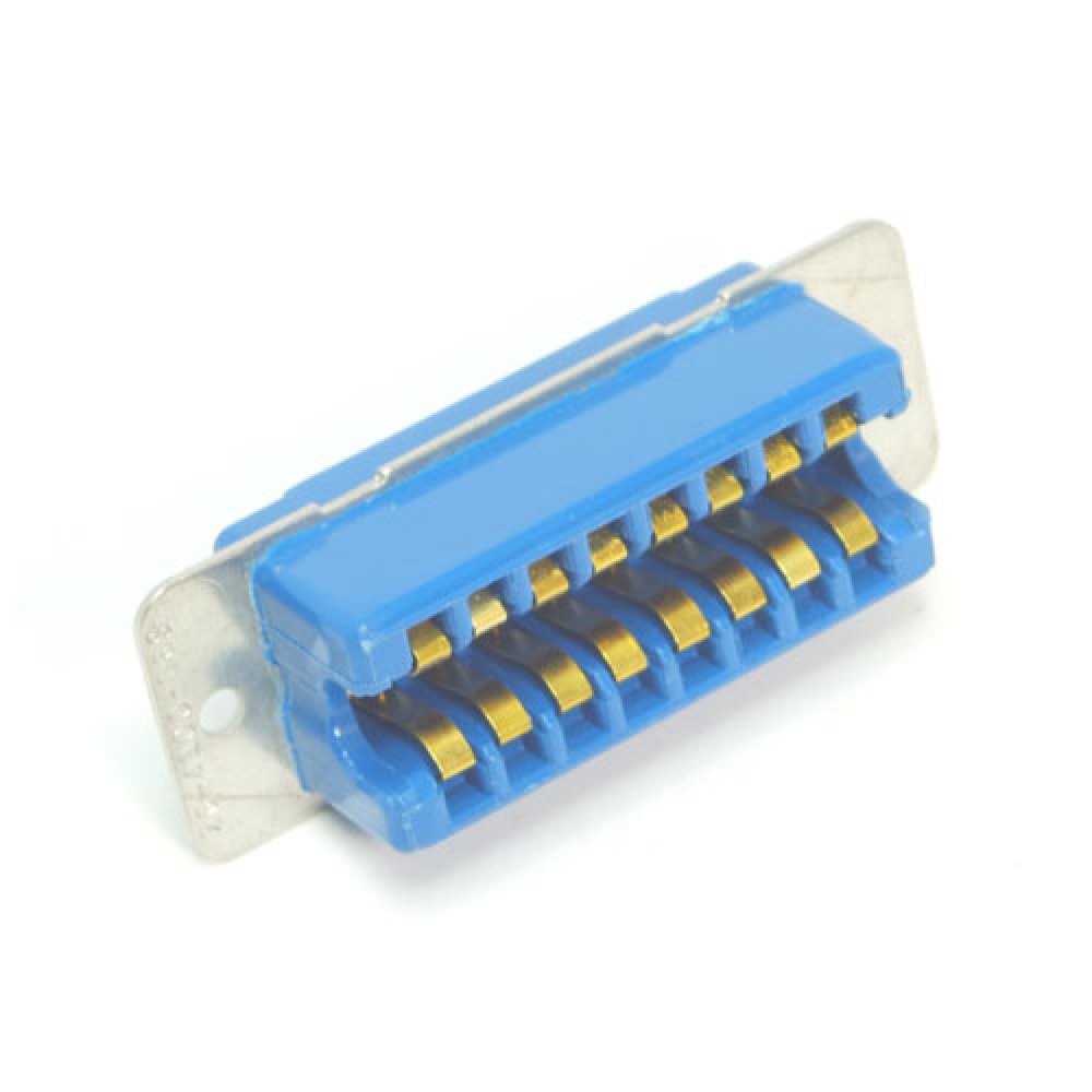 CONNECTEUR FEMELLE>COSSES 2X8PTS - 3,96