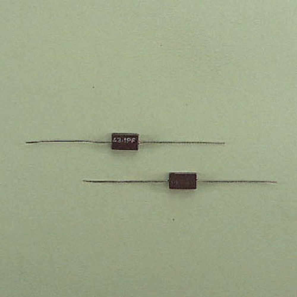 CONDENSATEUR MICA 43PF / +/-1PF / 63VCC