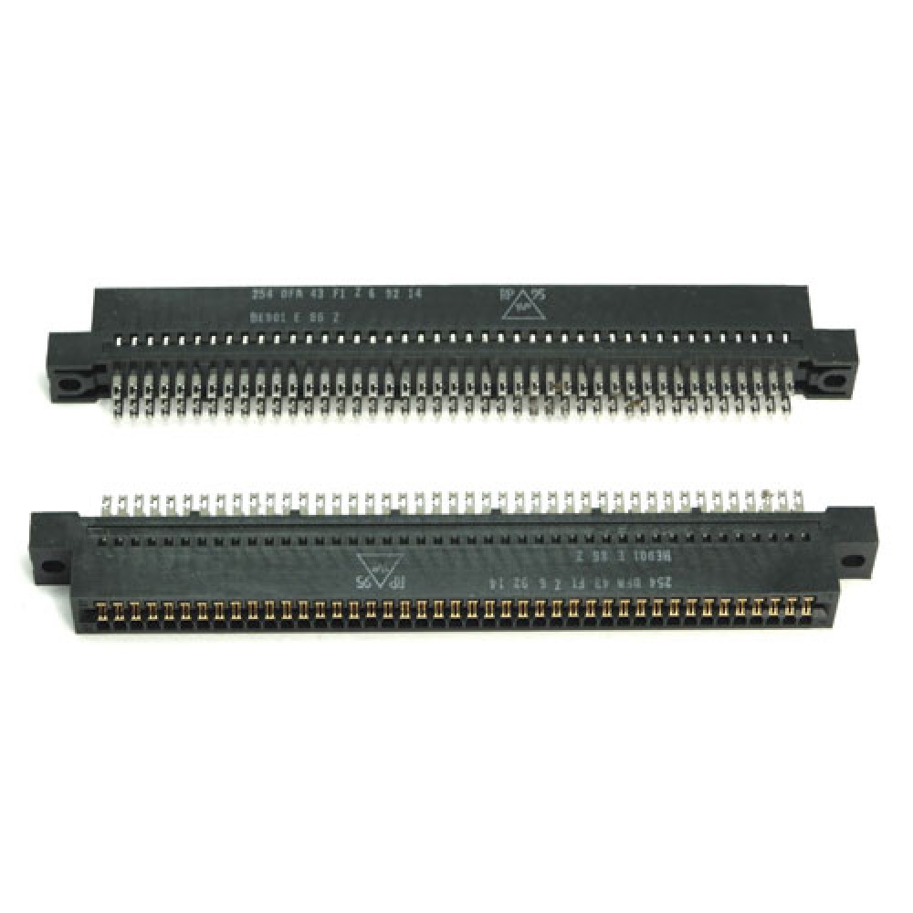 CONNECTEUR FEMELLE>COSSES 2X43PTS - 2,54
