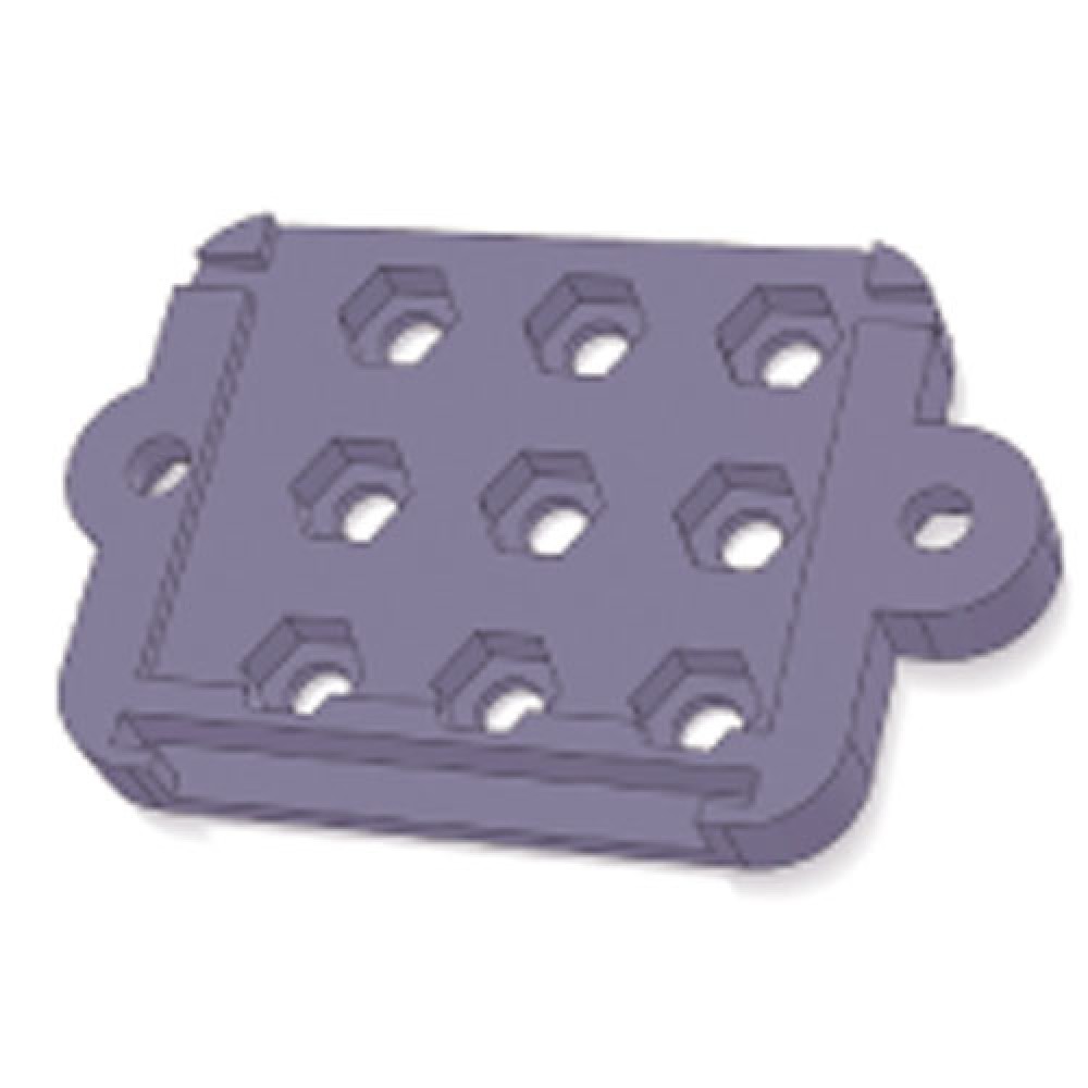 POB ROBOTICS PLAQUE CÔTÉ DROIT