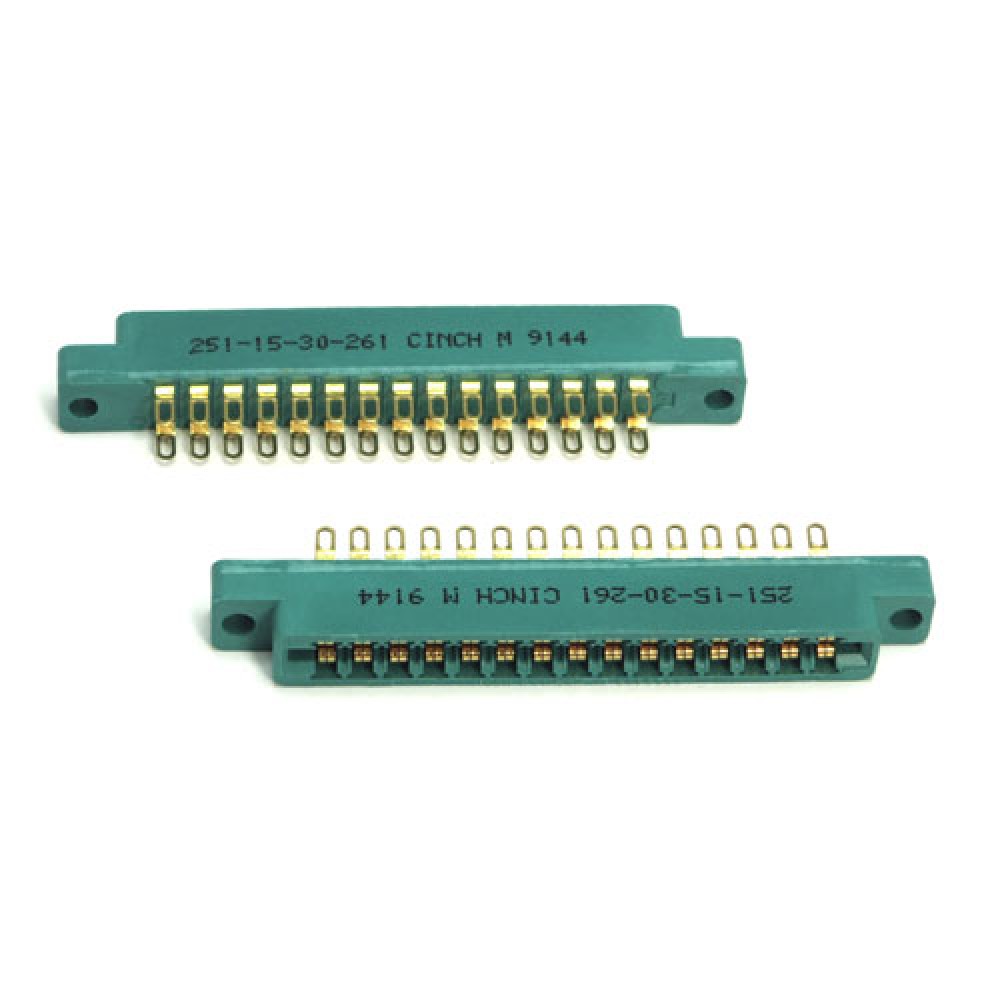 CONNECTEUR FEMELLE>COSSES 2X15PTS - 3,96