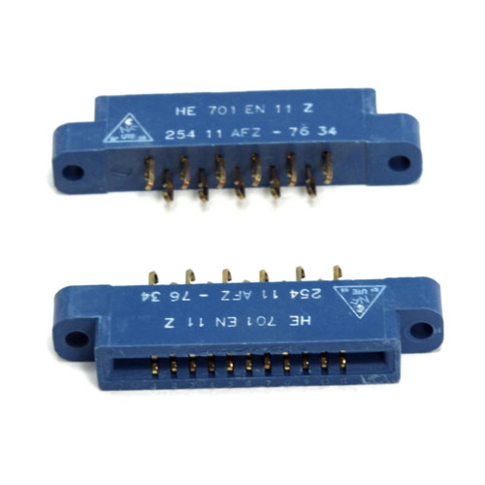CONNECTEUR FEMELLE>COSSES 1X11PTS - 2,54