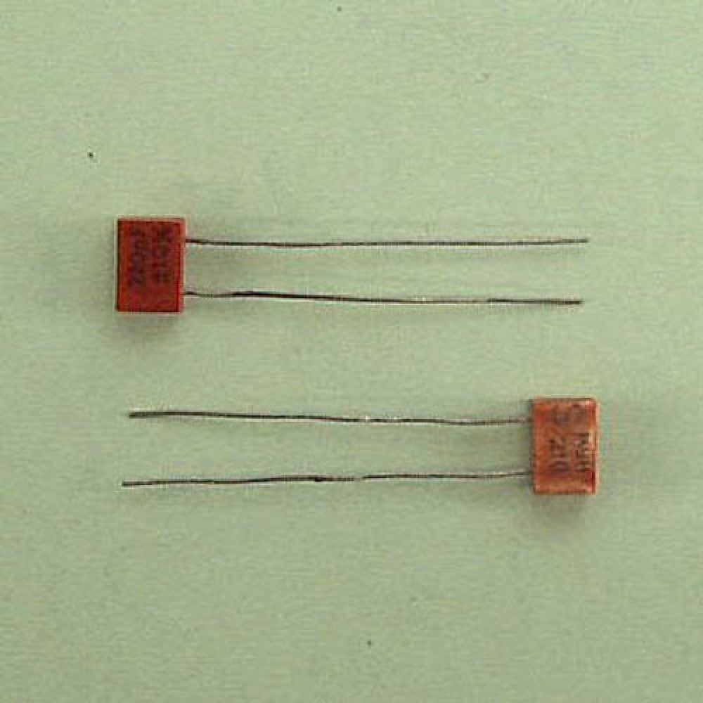 CONDENSATEUR MICA  ARGENTE 220PF 63VCC