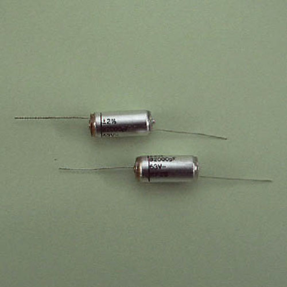 CONDENSATEUR STYROFLEX  82NF  2% 63VCC