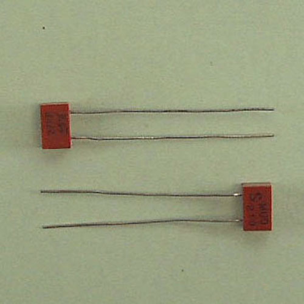 CONDENSATEUR MICA  ARGENTE 27PF 63VCC