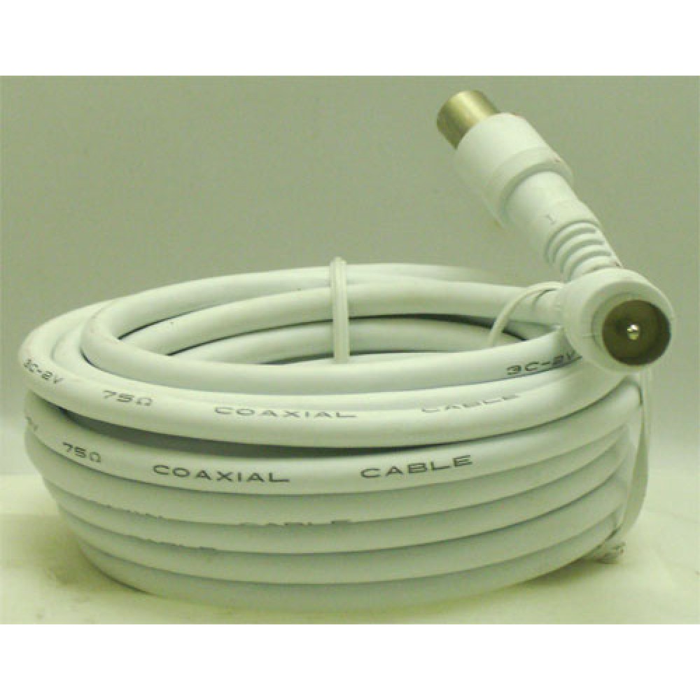 CORDON COAXIAL MALE/MALE 9MM LONG:5 M