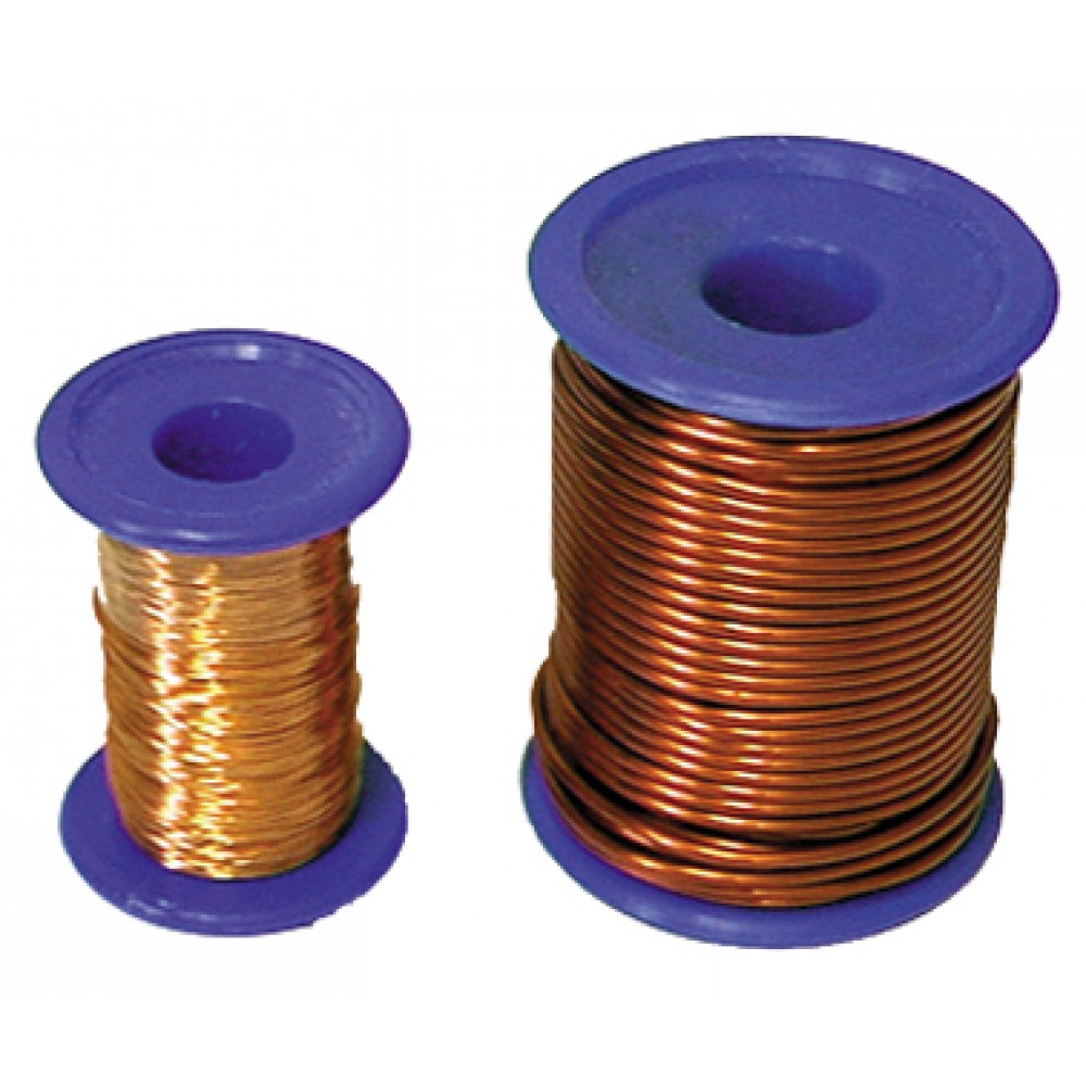 FIL DE CUIVRE VERNIS &Oslash; 0.6 MM 100GRS