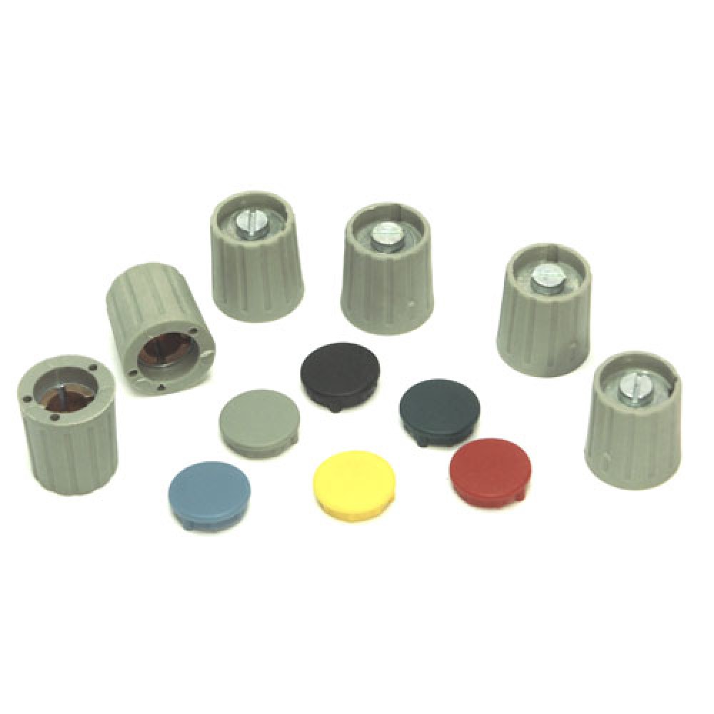BOUTON AXE 6MM A VIS 15X17MM LOT DE 6 P