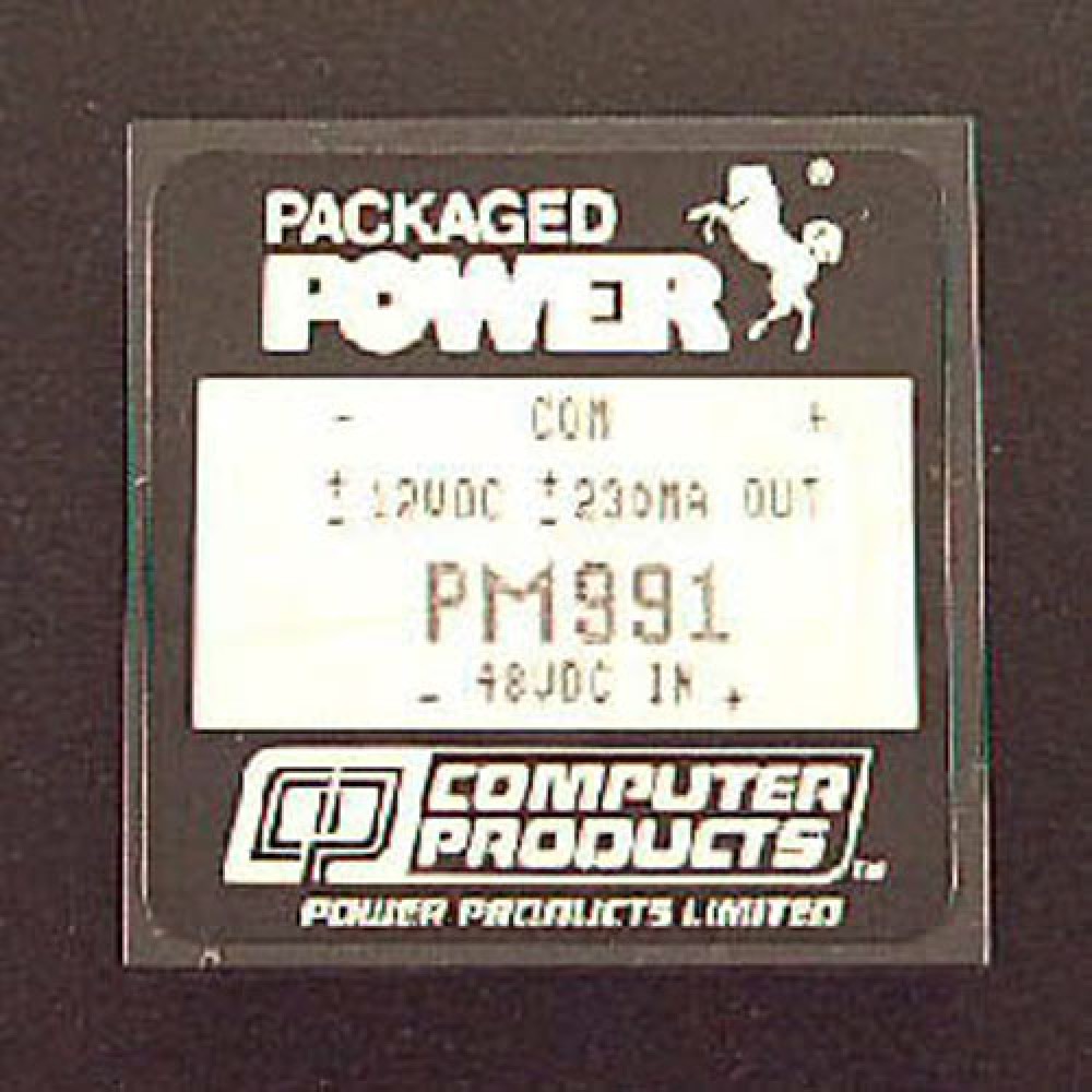 CONVERTISSEUR  48VDC >>> +/- 12VDC/230MA