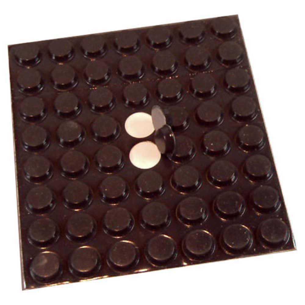 PIEDS AUTOCOLLANTS RONDS 11,5X3,5MM 56 P