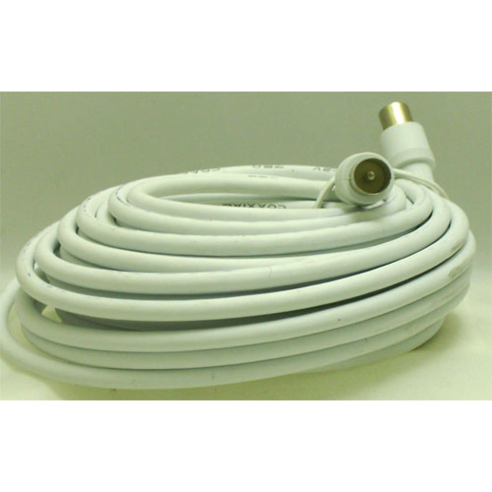 CORDON COAXIAL MALE/MALE 9MM LONG:10 M