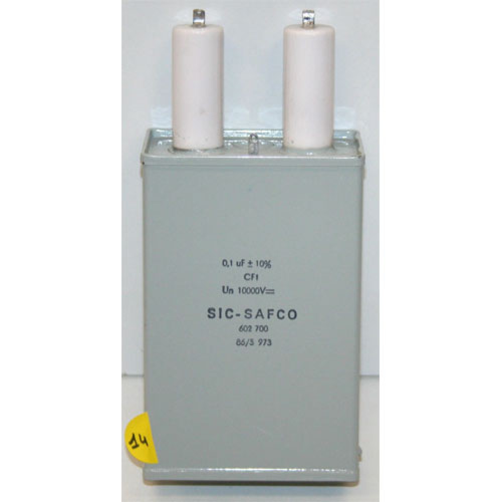 CONDENSATEUR PAPIER HUILE 0,1µF-UNCC10KV