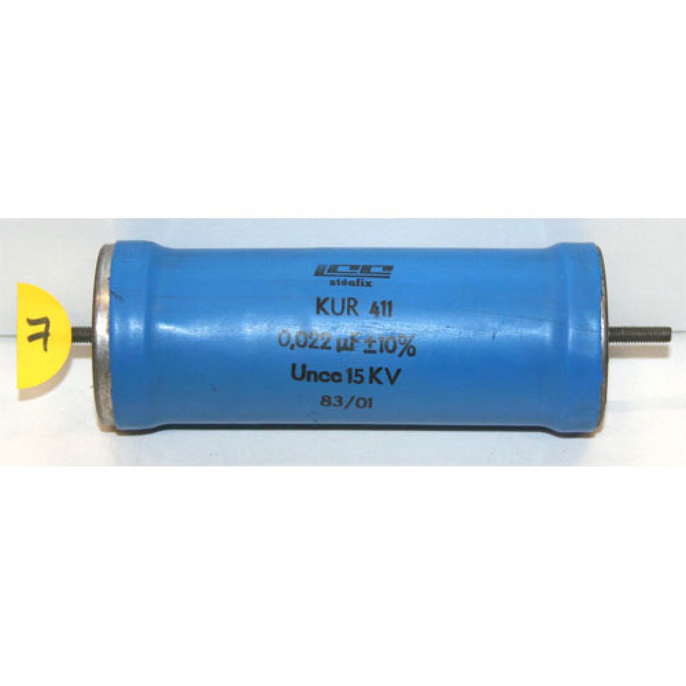 CONDENSATEUR PAPIER HUILE 22NF-UNCC15KV