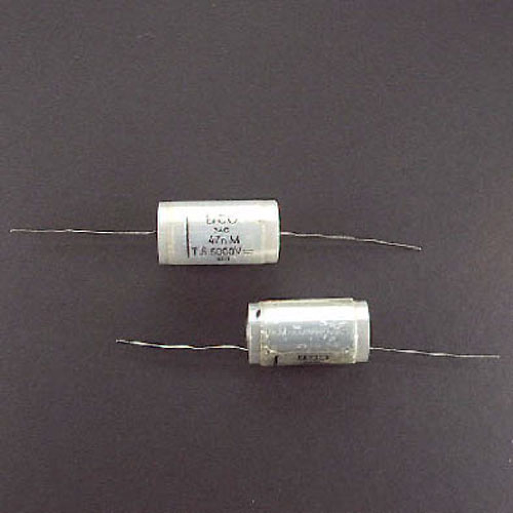 CONDENSATEUR MYLAR   47NF 20%  5000VS
