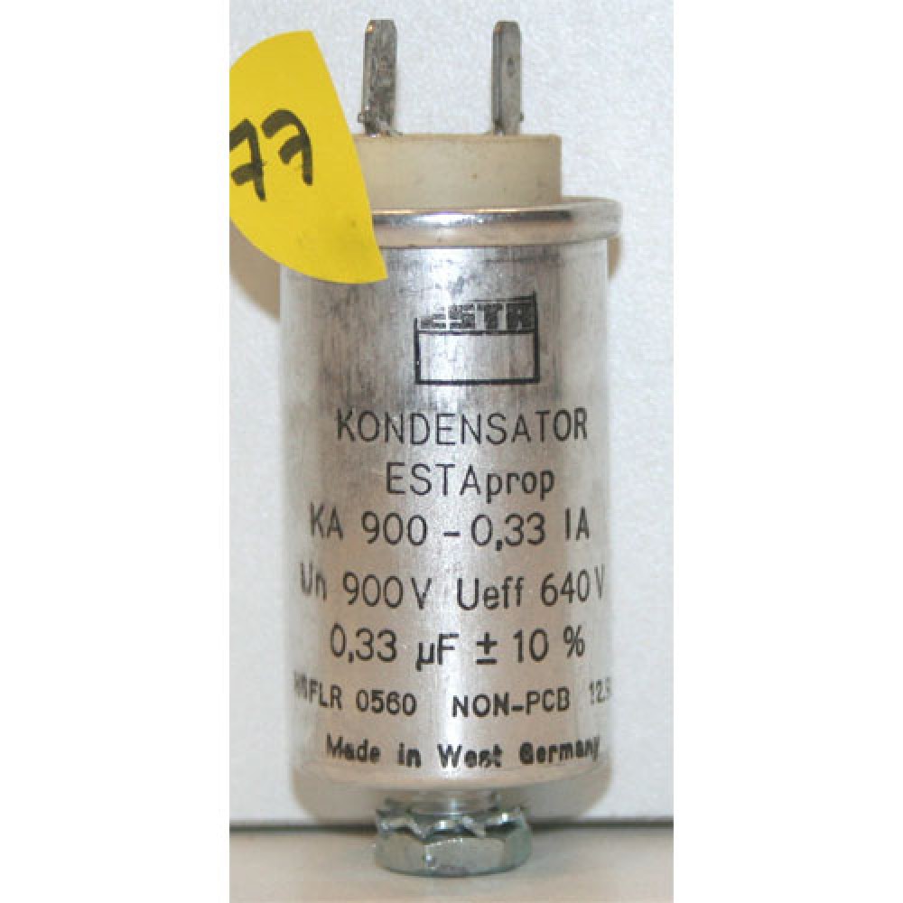 CONDENSATEUR BAIN HUILE---0,33µF/900VAC