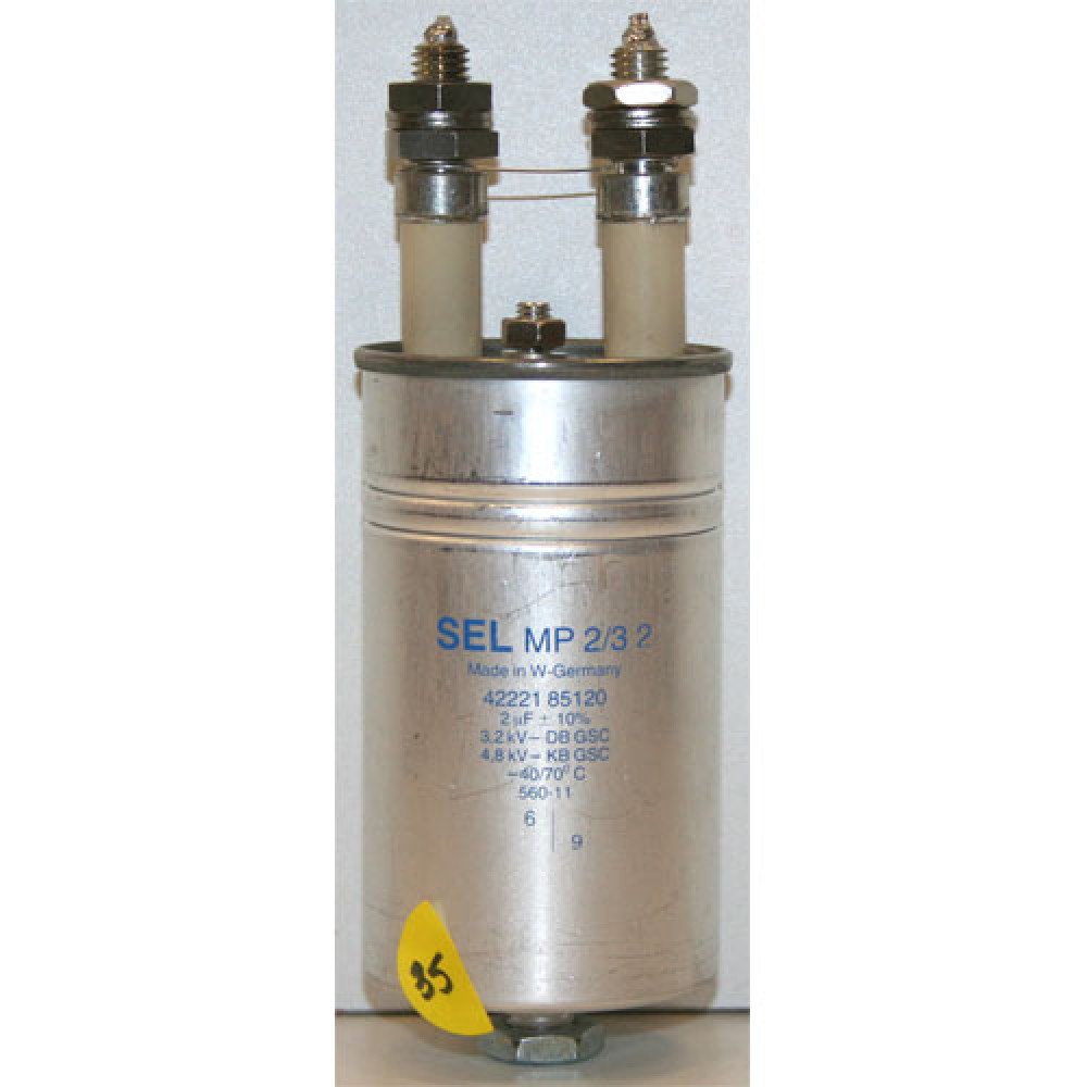 CONDENSATEUR BAIN HUILE---2µF/4,8KVAC