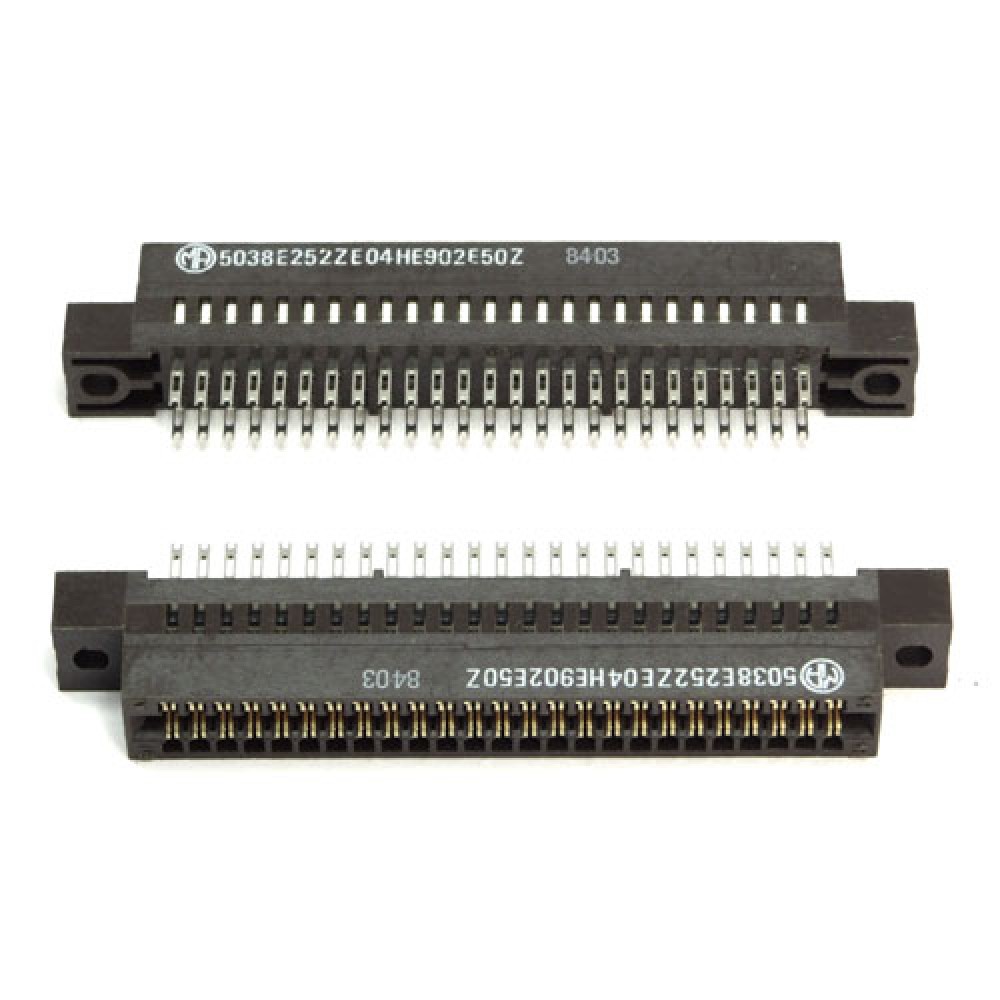 CONNECTEUR FEMELLE>COSSES 2X25PTS - 2,54
