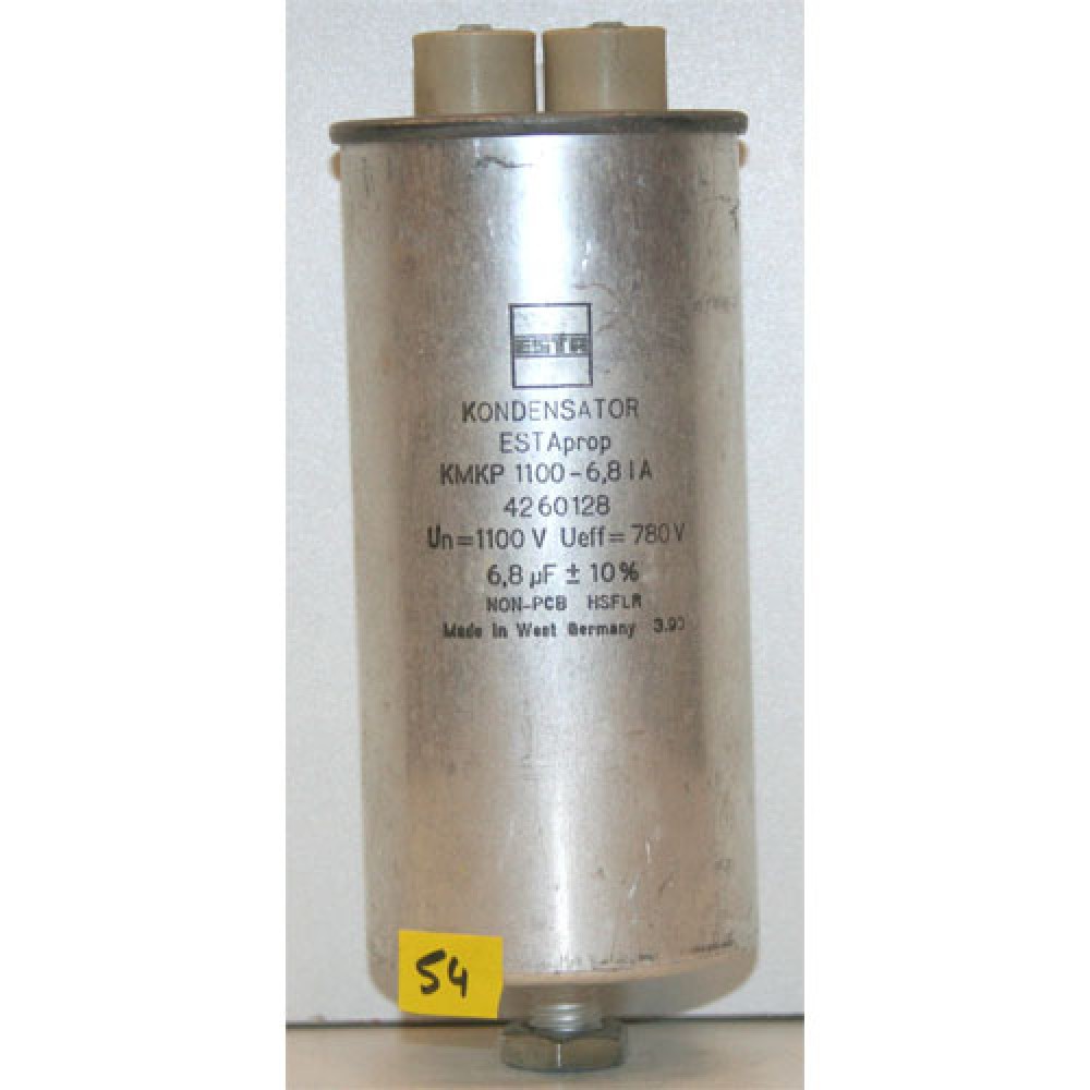 CONDENSATEUR BAIN HUILE---6,8µF/1,1KVAC
