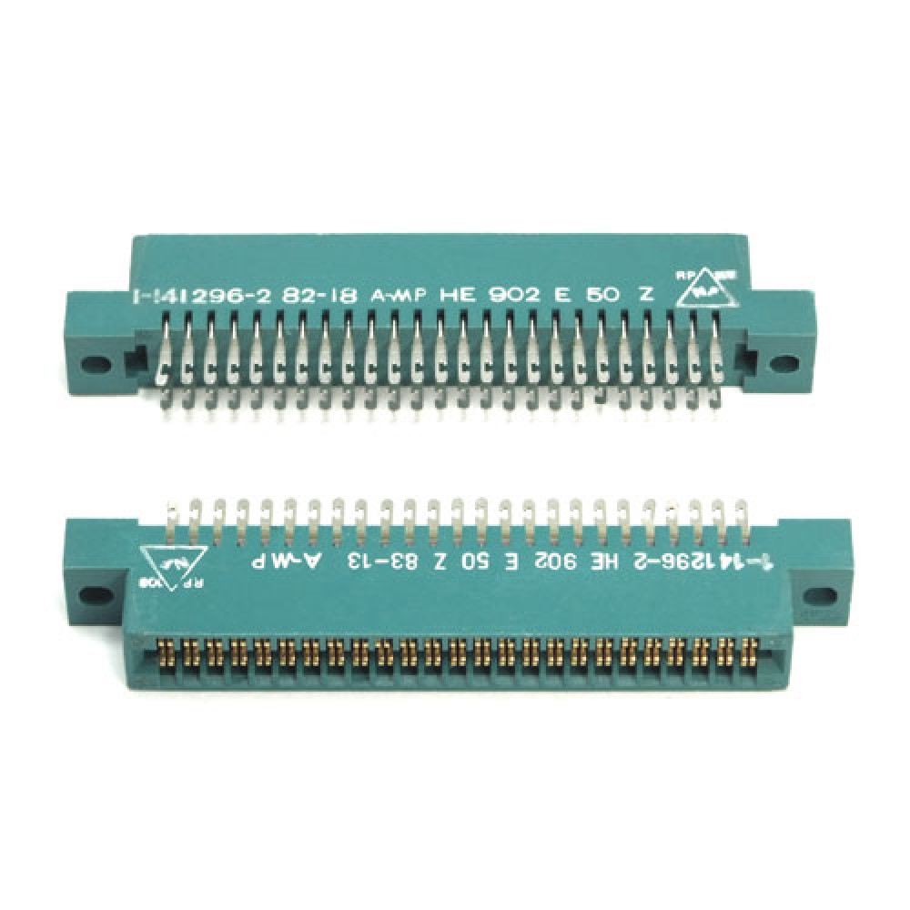 CONNECTEUR FEMELLE>COSSES 2X25PTS - 2,54