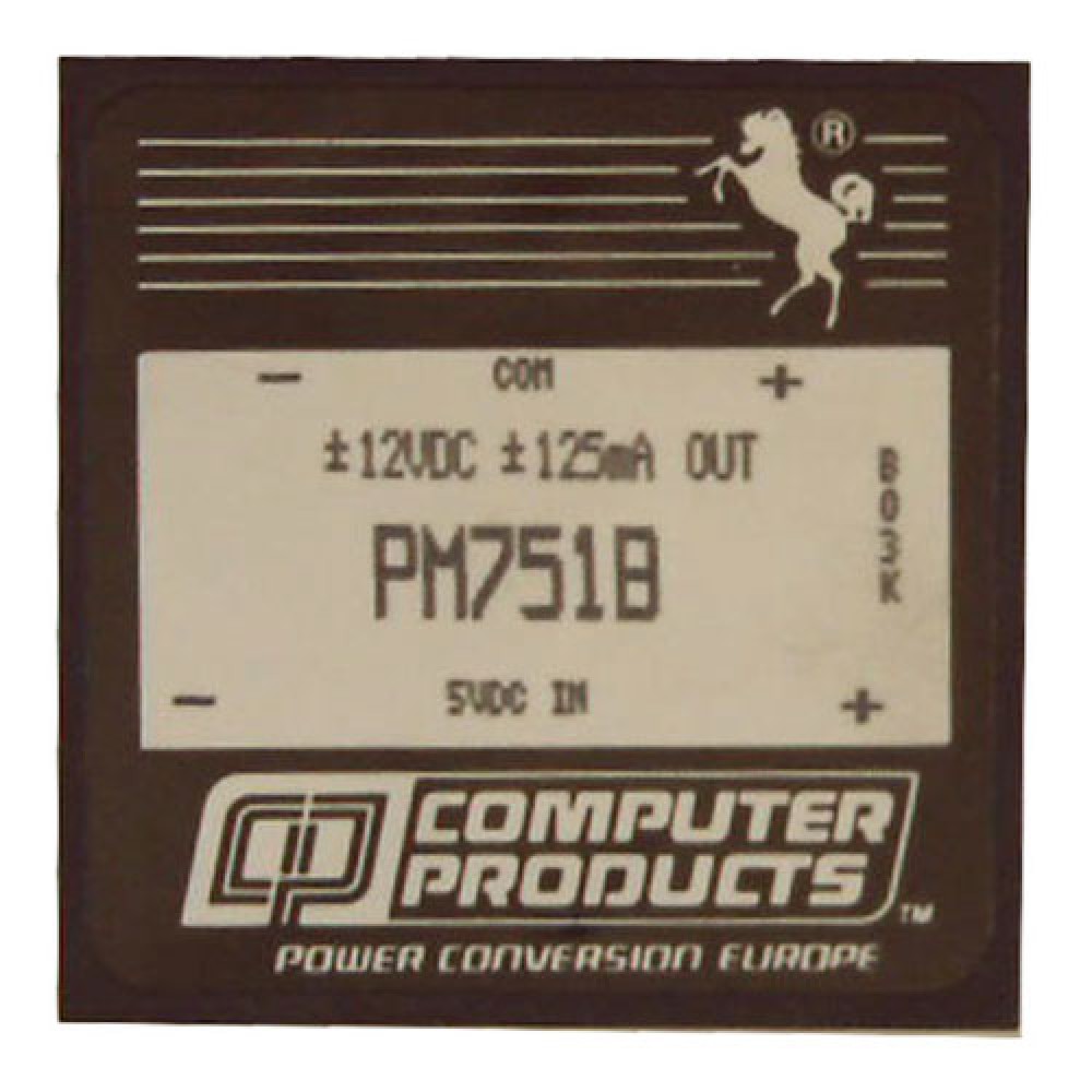 CONVERTISSEUR  5VDC >>> +/- 12VDC/125MA