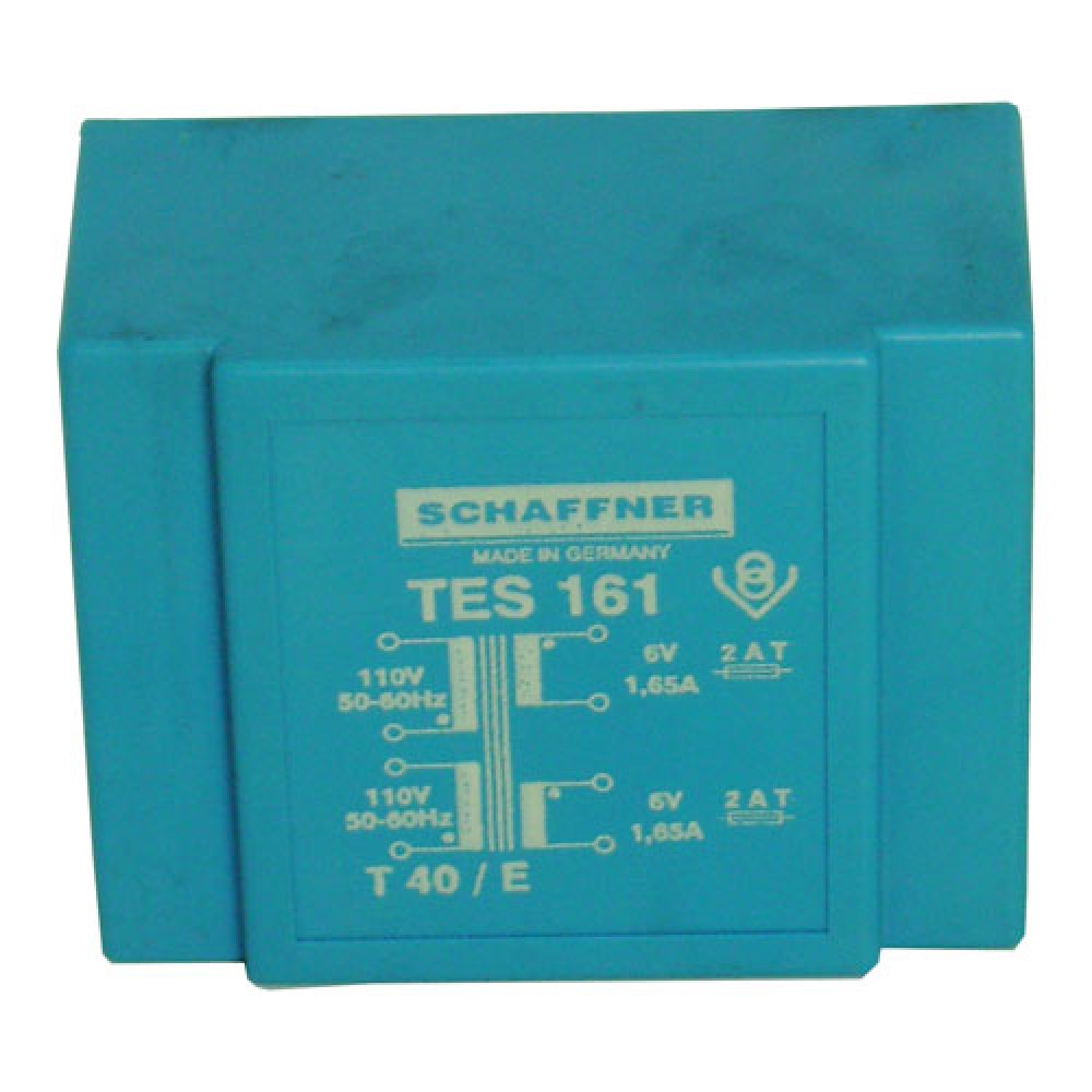 TRANSFO EXTRA-PLAT 2 X 0 / 6 V -18 WATTS