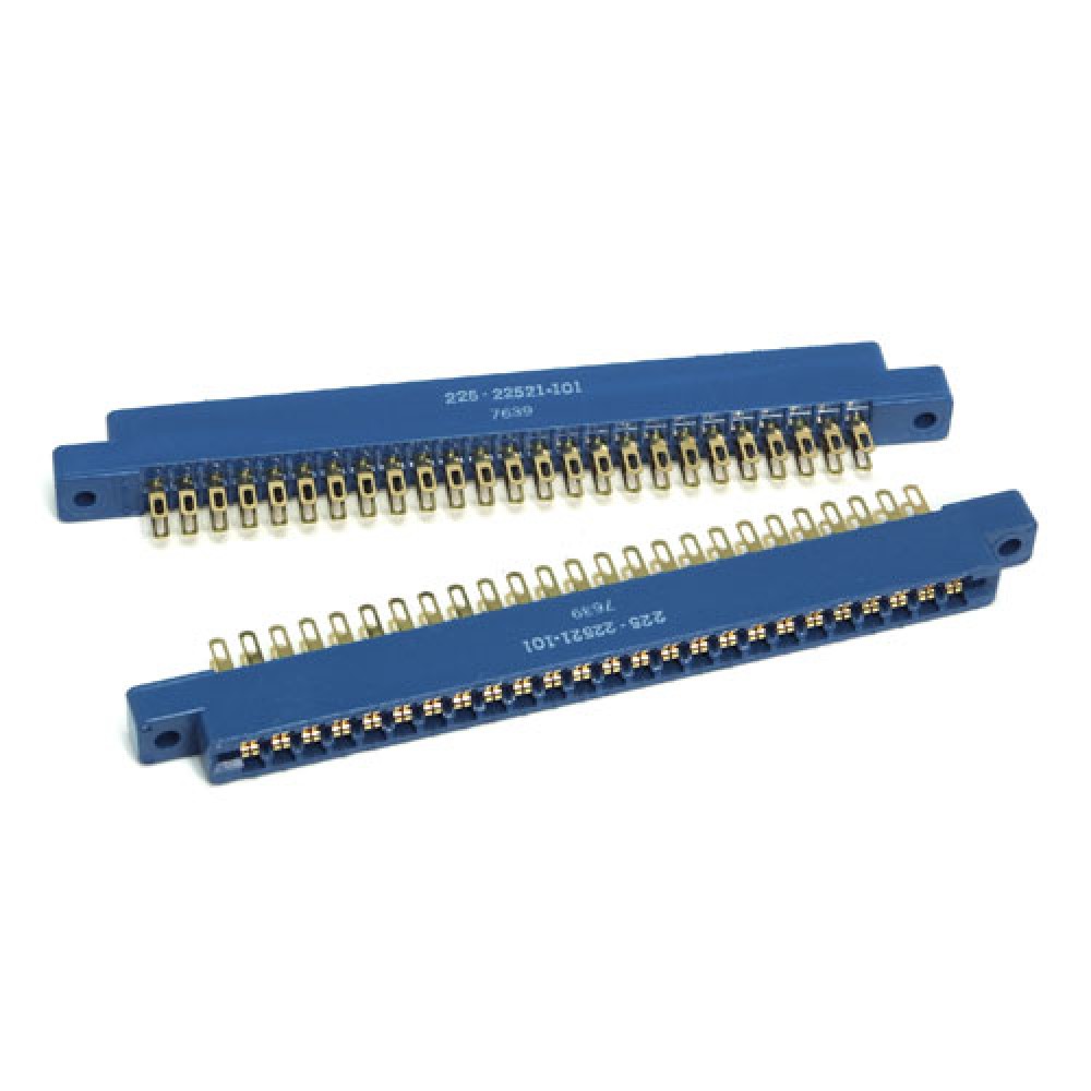 CONNECTEUR FEMELLE>COSSES 2X25PTS - 3,96