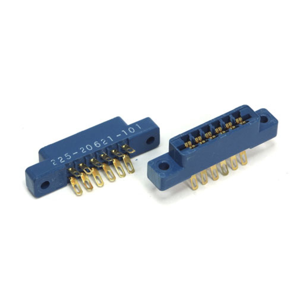 CONNECTEUR FEMELLE>COSSES 2X6PTS - 3,96