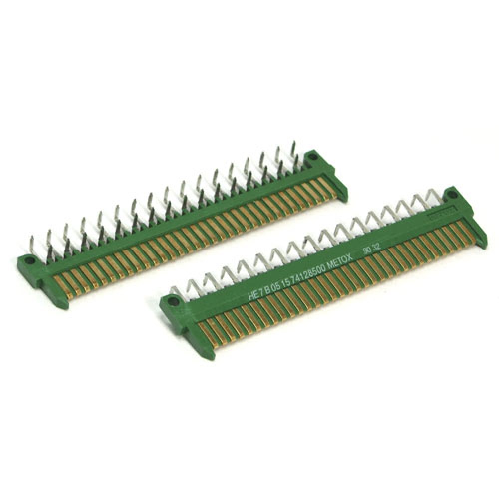 CONNECTEUR HE7 MALE>CI COUDE 2-54 33PTS