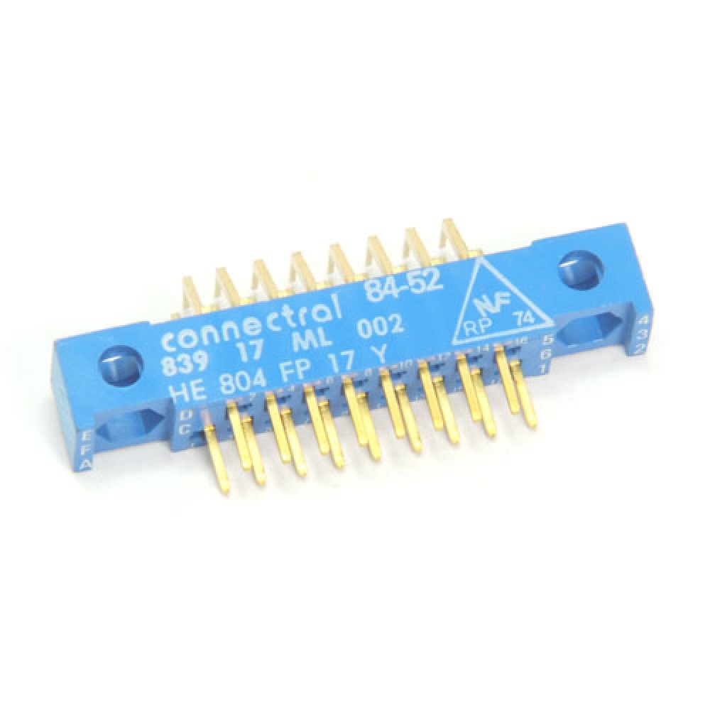 CONNECTEUR HE80 MALE >> CI COUDE 17PTS