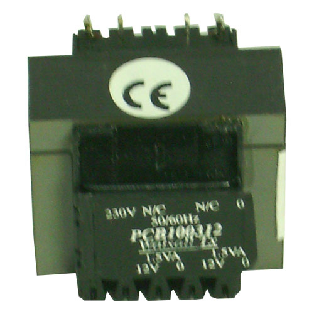 TRANSFO FER   E + I  - 2X0/12V - 3 VA