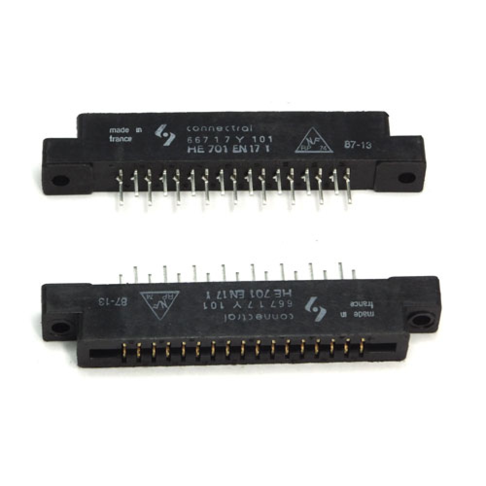 CONNECTEUR HE7 FEMELLE>CI 1X17PTS 2,54