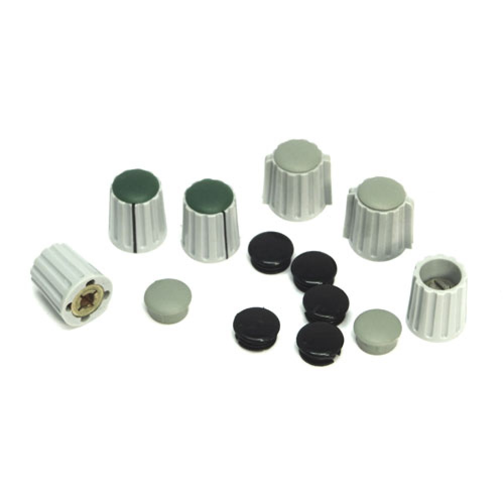 BOUTON AXE 6MM A VIS 15X16MM LOT DE 6 P