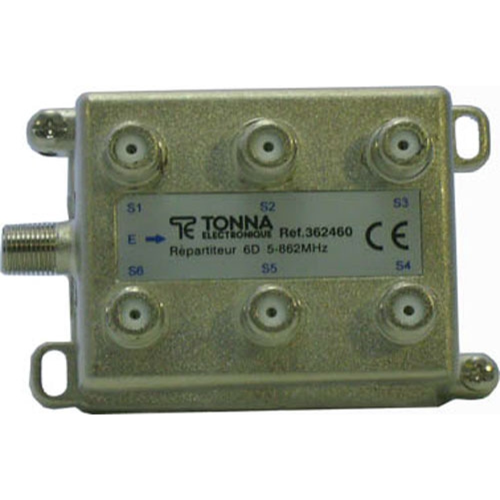 REPARTITEUR ANTENNE 6 DIRECTIONS
