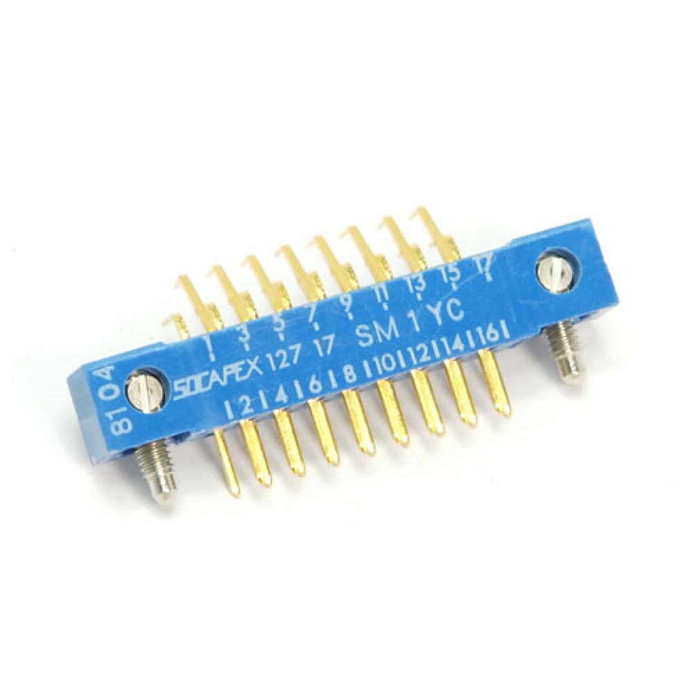 CONNECTEUR HE80 MALE >> CI COUDE 17PTS